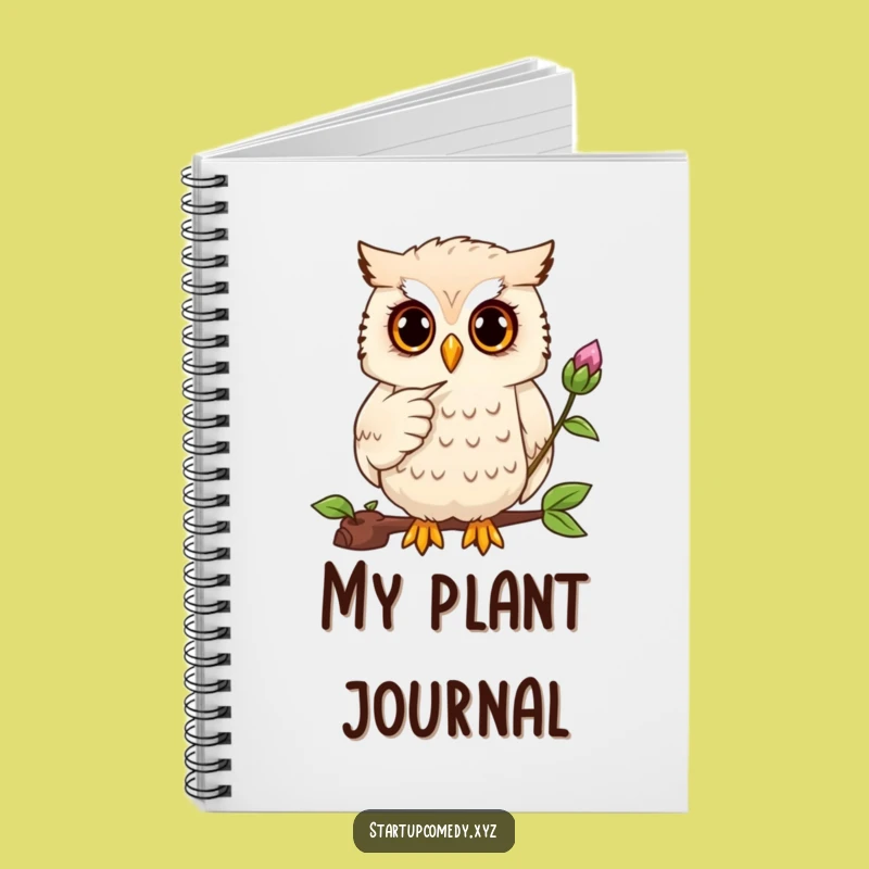 Funny Owl Gardener Notebook - Plan Your Perfect Garden!